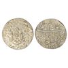 Image 1 : Princely States: Awadh, Wajid Ali Shah (1847-1856 AD), silver rupee, Lakhnau mint