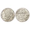 Image 1 : Princely States: Awadh, Wajid Ali Shah (1847-1856 AD), silver rupee, Lakhnau mint
