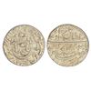 Image 1 : Princely States: Awadh, Wajid Ali Shah (1847-1856 AD), silver rupee, Lakhnau mint