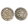 Image 1 : Princely States: Awadh, Wajid Ali Shah (1847-1856 AD), silver ⅛ rupee, Lakhnau mint