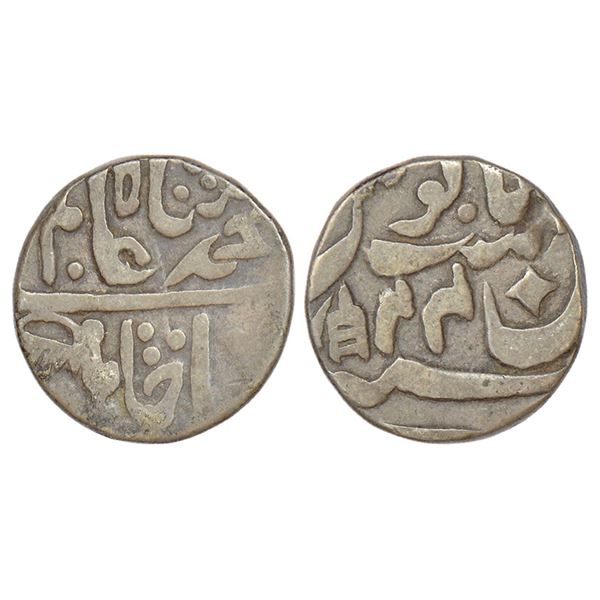 Princely States: Bindraban, silver ½ rupee, in the name of Shah Alam II