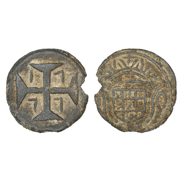 Portuguese India: D. Jose I (1750-1777 AD), Goa, silver rupia, AD 1776, KM 160