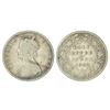 Image 1 : British India: Victoria Empress, silver ½ rupee, 1882, Bombay mint