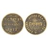 Image 1 : Medals: Assam Barak Valley Tea Gardens, brass token, dated 1872