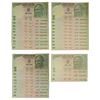 Image 1 : Paper Money: 5 rupees, set of 32 fancy number notes, Gandhi series