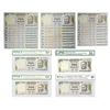 Image 1 : Paper Money: 500 rupees, set of 32 fancy number notes, Gandhi series
