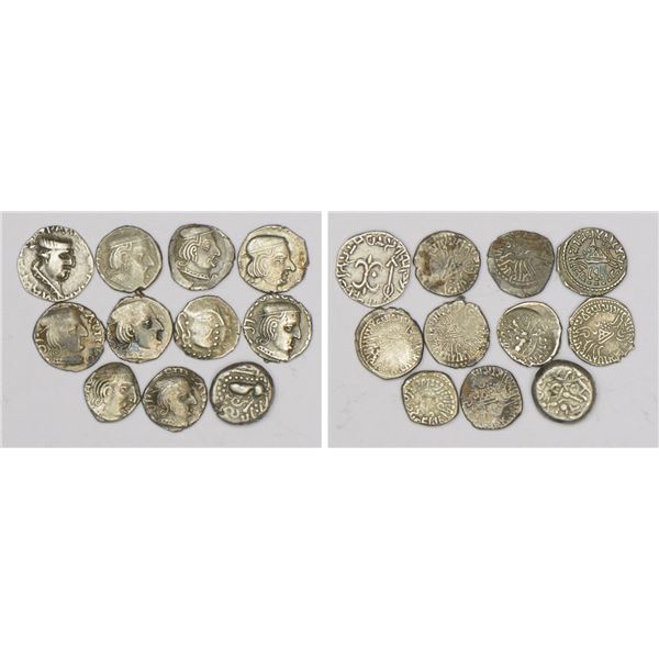 Large Lots: A group of 11 Ancient silver coins