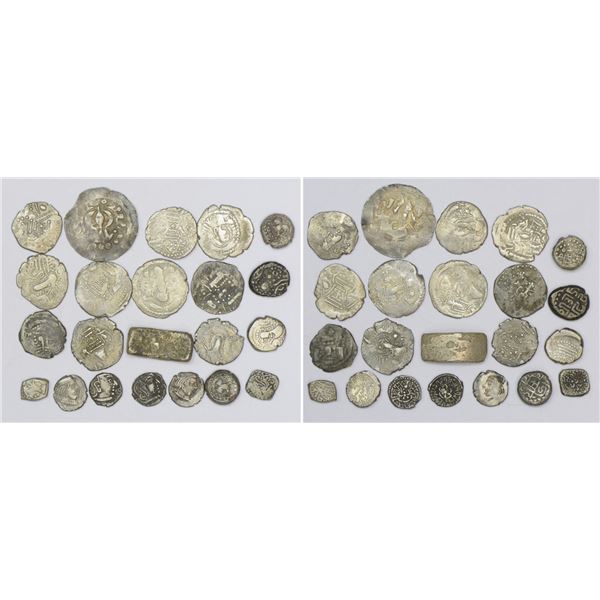Large Lots: A group of 22 Ancient silver and billon coins