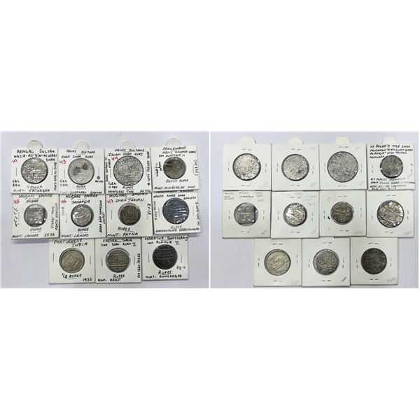 Large Lots: A group of 11 assorted silver coins