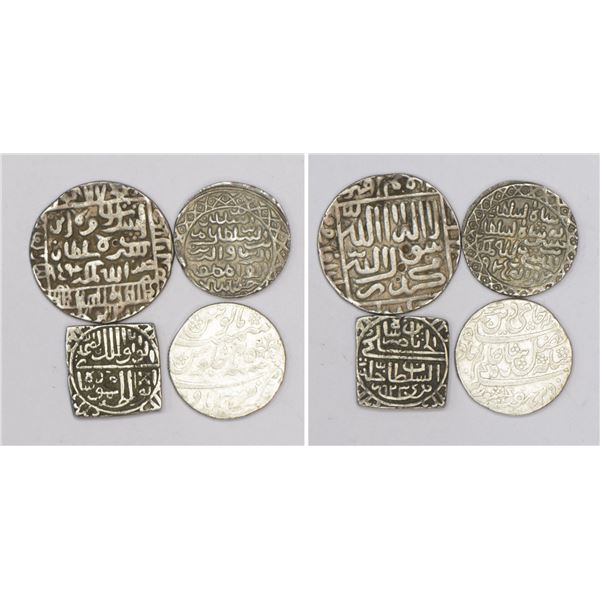 Large Lots: A group of 4 silver coins