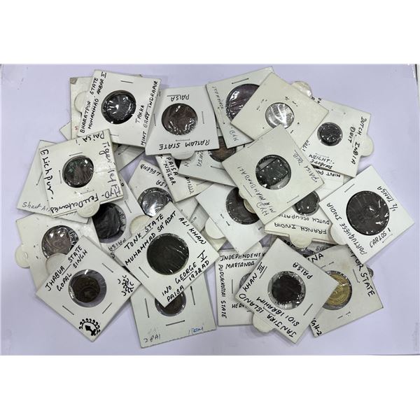 Large Lots: A group of 31 assorted copper coins