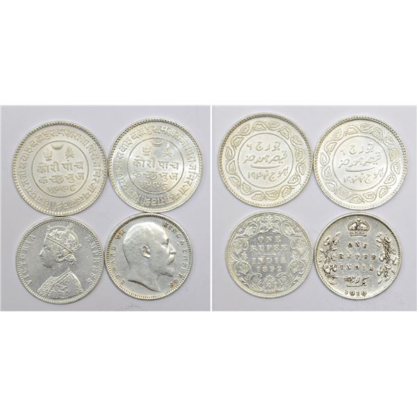 Large Lots: A group of 4 silver coins