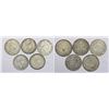 Image 1 : Large Lots: A group of 5 William IV silver rupee, all dated 1835
