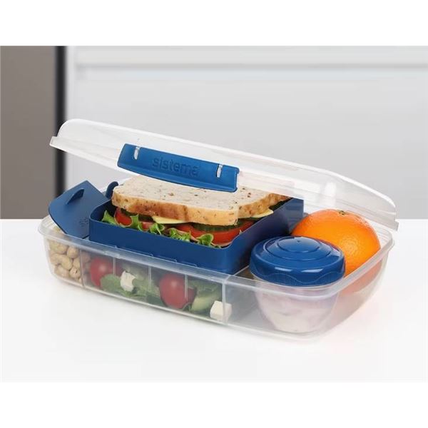 Sistema To Go Large Bento Box With 1.76L Capacity
