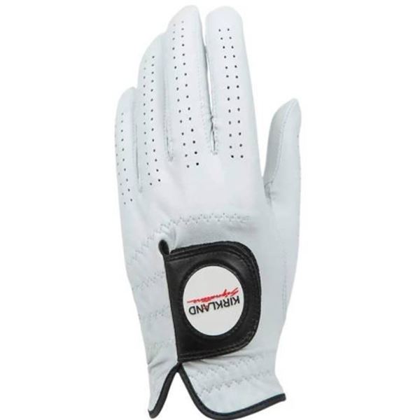 Kirkland Signature Medium/Large Golf Gloves, Cabretta Leather, 3 Pack