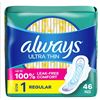 Image 1 : 46-Count Always Ultra Thin Pads Ultra Mince Jumbo Pack
