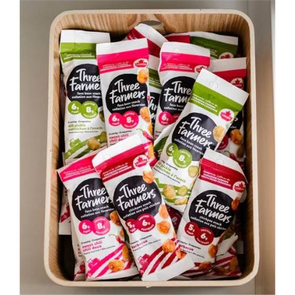 Three Farmers Snacks To Go, 18 Packs, 504g (Canada)