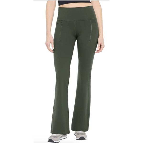 GapFit Flared Legging, Size XL/TG, Green