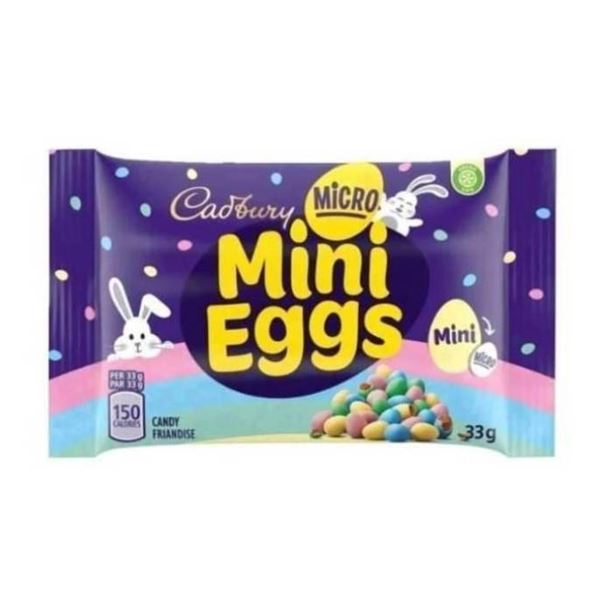 Cadbury Micro Mini Eggs 48 x 33 g