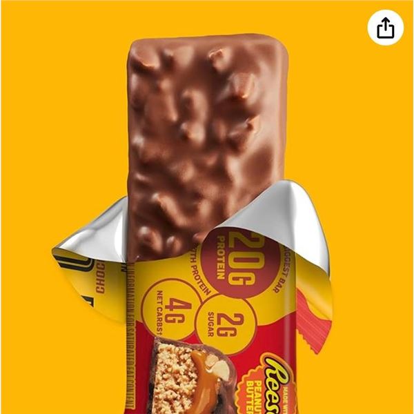 Fulfil Chocolate Peanut Butter Flavour Protein Bars 12 x 55 g