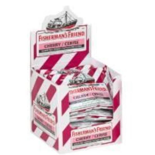 Fishermanâ€™s Friend Cherry Sugar-Free Lozenges - 8 x 22ct Units