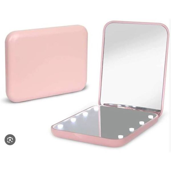 Kintion Lighted Makeup Mirror ME-L2307 with LED Lights, Compact Size