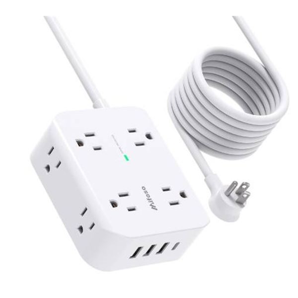 Mifaso Extension Cord With 10 Ft Length Model X003PPP51H