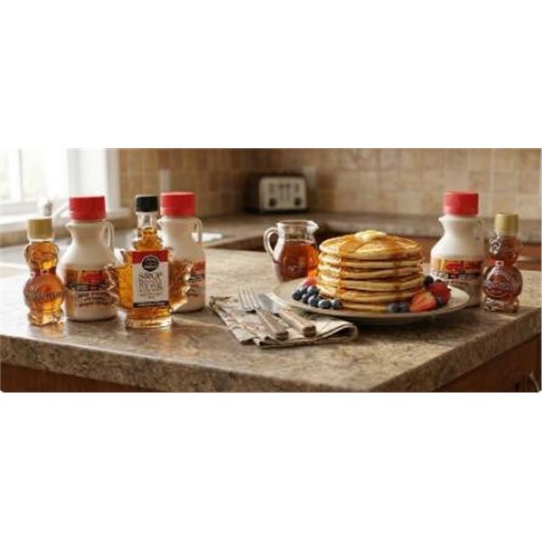 Syrup and Flavor Bottles Assorted in Various Sizes