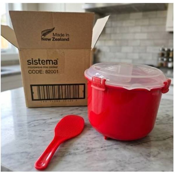 Sistema Rice Cooker and Round Combo Pack, Code 82001