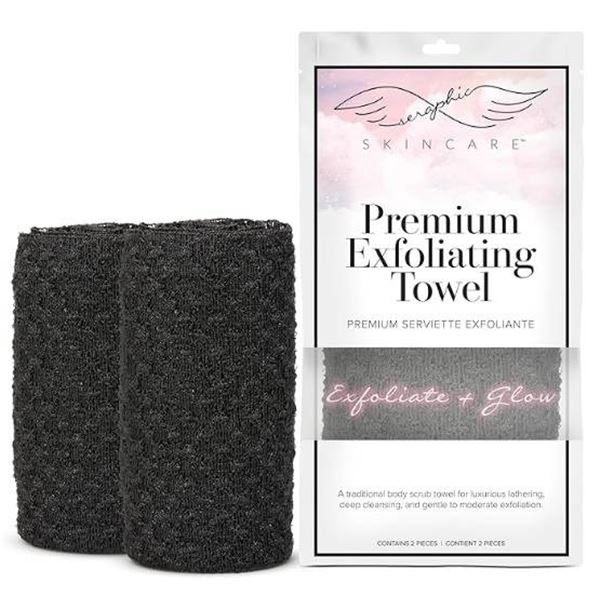 Premium Exfoliating Towel, 2 Pieces, Skincare