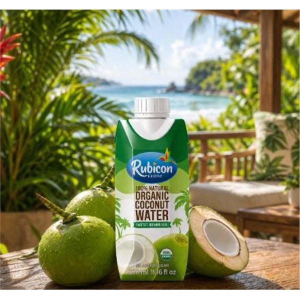 Rubicon Exotic Organic Coconut Water 12 x 330 mL