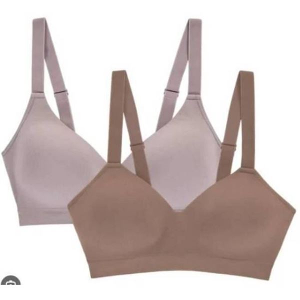 Jones New York Smooth Comfort Bra 2-Pack, Size L/G