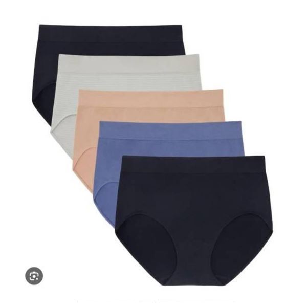 Jones New York Signature Seamless Brief XXL 5 Pack