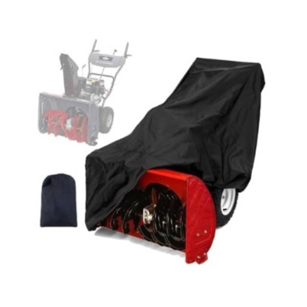 Snow Thrower Cover Waterproof, 600D Oxford, Universal Size 55 in L x 44 in H x 32 in W