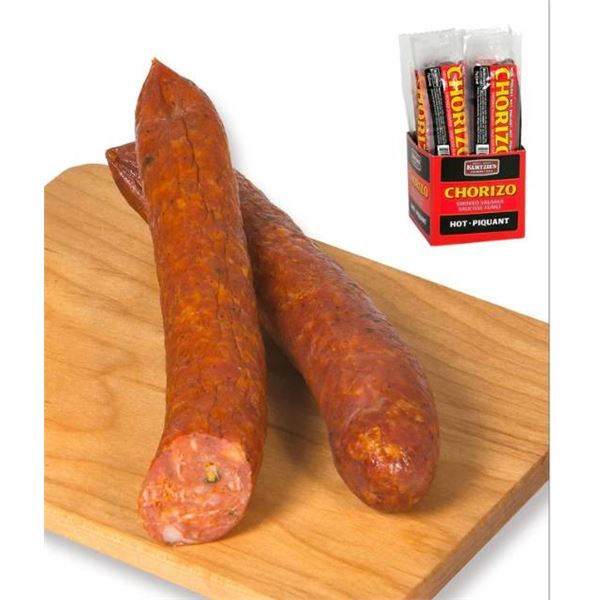 Great Canadian Meat Chorizo Smoked Sausage, 8x75g, Hot & Piquant
