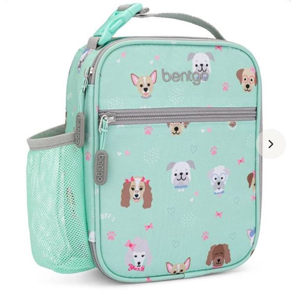 Bentgo Kids Insulated Lunch Tote BGKDBG-PPY with Dog Design