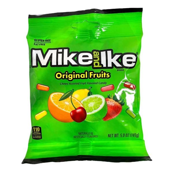 Mike and Ike Original Fruits 12 x 141g Bags