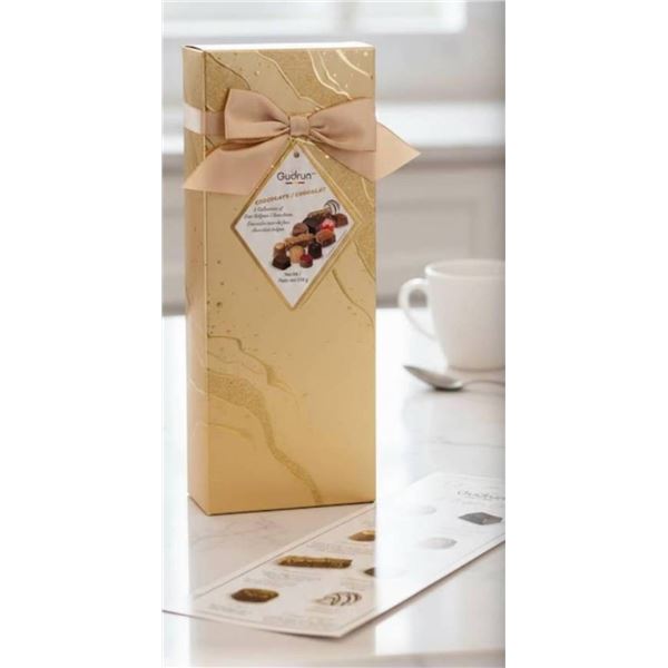 Gudrun Fine Belgian Chocolate Assortment, 534g Net Weight