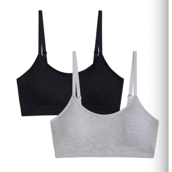 Tommy Hilfiger 2-Pack Soft Stretch Seamless Bra, S/P