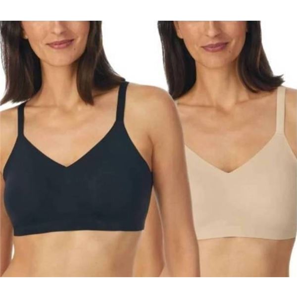 Halston Seamless Bra 2-Pack, L/G Size