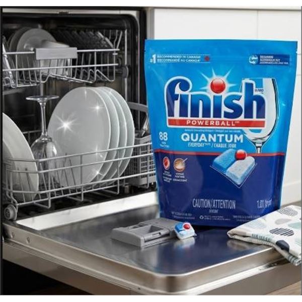 Finish Powerball Quantum Dishwasher Tablets, 88 Count