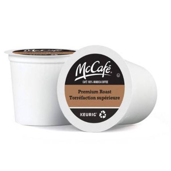 Keurig McCafe Premium Roast Medium Dark Roast Coffee Pods, 80 Count