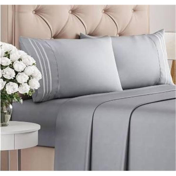 Comfy Kashmere King Bedding Set, Model 3800, Taupe Gray
