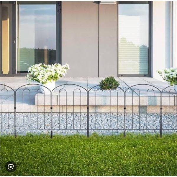 Fagigy Decorative Garden Fence with Barcode X004SCUXIB