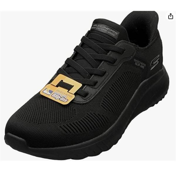 Skechers Swift Fit Sneakers, Size 11, Black