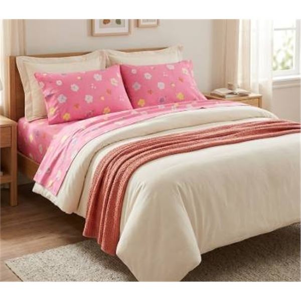 Comfy Bamboo Wordls Queen Sheet SetÂ
