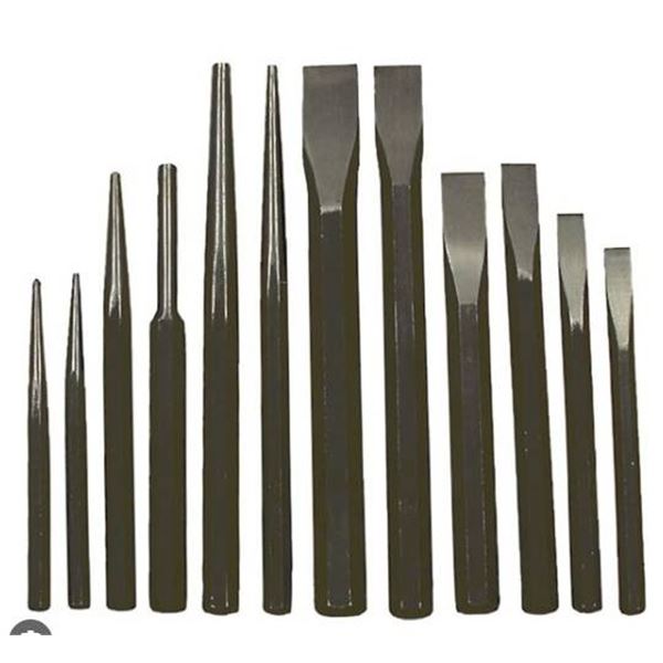 ITC 12-PC Jumbo Punch and Chisel Set, Model IPC-12