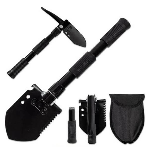Emergency Zone Advanced 12 Function Folding Shovel with Carrying Case