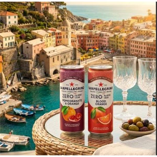 Sanpellegrino Italian Sparkling Drink Variety Pack, 4-Packs, 8.45 fl oz Cans