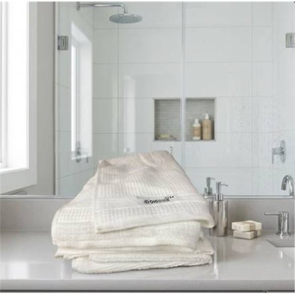 5 WELHOME Cotton Towels, Made in India